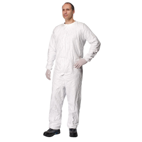 DuPont Tyvek IsoClean - Steril renrumsdragt uden h�tte (Forvasket) 