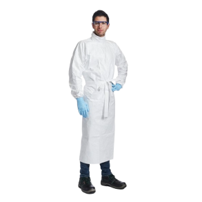 DuPont Tyvek IsoClean - Renrumskittel (Chemo gown)