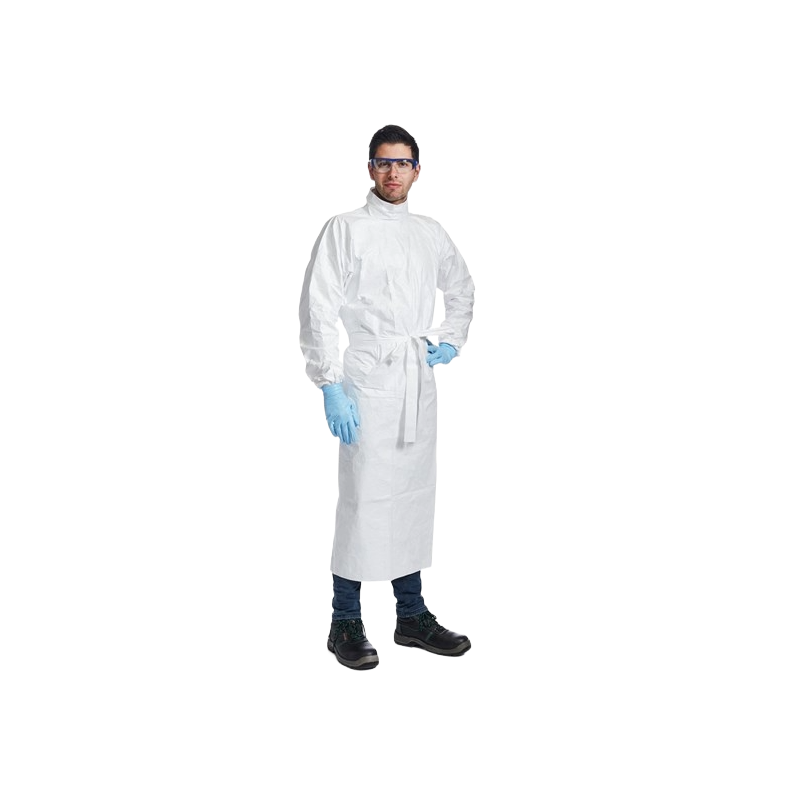 DuPont Tyvek IsoClean - Renrumskittel (Chemo gown)