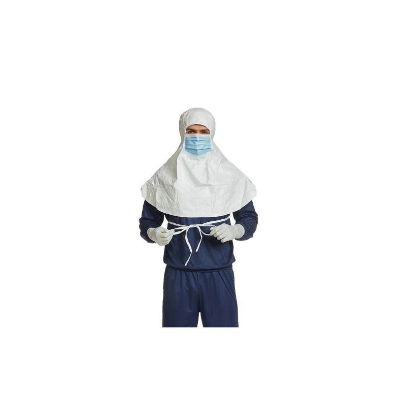 Dupont Tyvek IsoClean h�tte med integreret maske