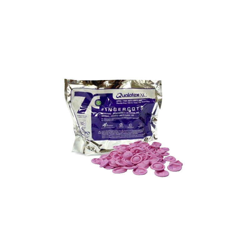 Fingerdutter - Qualatex 7C antistatic latex pink