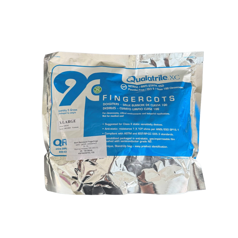 Fingerdutter - Qualatrile 9C Nitril hvid
