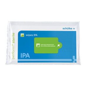 Perform sterile wipes IPA